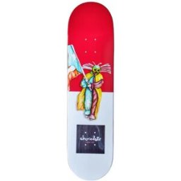Chocolate Carnival Skateboard Deck (Cruz) - Red;Green;White - Size: 8