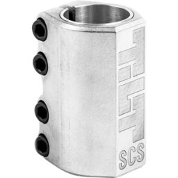 Tilt Classic SCS Selects Raw Stunt Scooter Clamp (Silver) - Silver