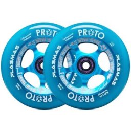 Proto Plasmas Signature Stunt Scooter Wheels 2-Pack (110mm - Chema Cardenas) - Teal