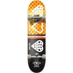 Heart Supply Planet Heart Complete Skateboard (Jagger Eaton) - Orange;Black;White - Size: 8