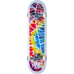 Element Trip Out Complete Skateboard (Blue) - Blue;Yellow;Red - Size: 8