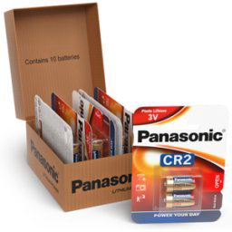 Panasonic CR2 Lithium Photo Battery 10 Pack