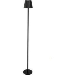 Tall Black Fluted Led Touch Lamp 120cm x 16cm Material: Home Decor & Accessories/Lighting