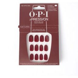 Opi xPRESS/ON Artificial Nails Iconic Shades #Big Apple Red
