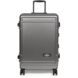 Eastpak Resist'R 78cm 4-Wheel Large Suitcase - Brushed Metal