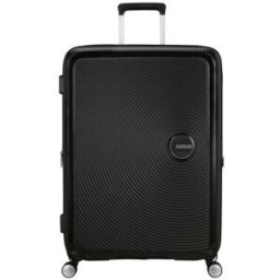 American Tourister Soundbox 80cm 4-Wheel Expandable Suitcase - Bass Black