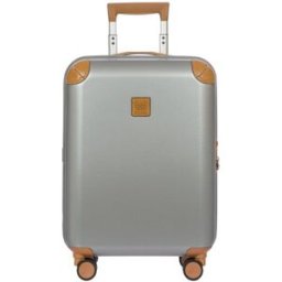 Bric's Amalfi 55cm 4-Wheel Cabin Case - Silver