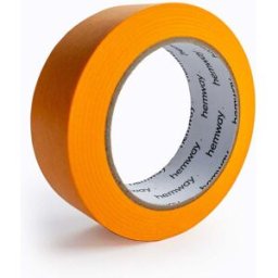 Hemway Premium Painters Masking Tape Paint Blocking Technology 36mm x 50m Painting & Decorating for Sharp Paint Lines with No Paint Bleed