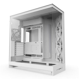 NZXT H9 Flow Mid Tower Case White (E-ATX/ATX/M-ATX/M-ITX)