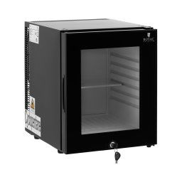 Minibar - 25 l - glass door - black - Royal Catering