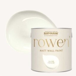 New York Cheesecake Off-White Walls & Ceilings Washable Flat Matt Paint - 2.5L