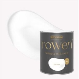 Icing Sugar White Satin Wood & Trim Paint - 750ml