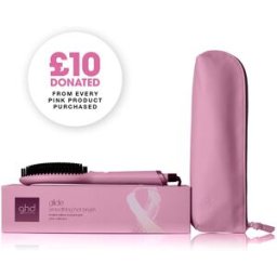 ghd Glide Limited Edition Hot Brush - Fondant Pink Charity Edition