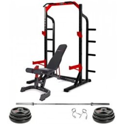 BodyMax CF470 Heavy Half Power Rack BodyMax CF470 Half Rack + Bench + 145kg...