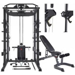 BodyCraft SG1 Multi Cable and Rack Bodycraft SG1 with Monolifts + Bench