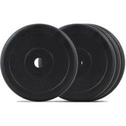 BodyMax Standard Rubber Weight Plates 50kg Set
