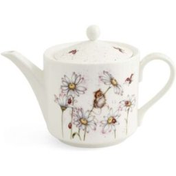 Wrendale Designs by Hannah Dale 2 Pint Teapot - Oops A Daisy