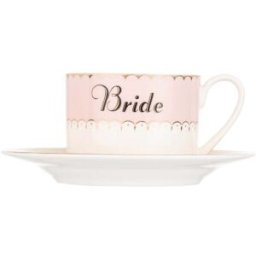 Yvonne Ellen Fine China Teacup & Saucer - Bride