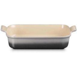 Le Creuset Stoneware Heritage 32cm Rectangular Deep Dish - Flint