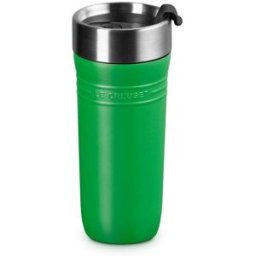 Le Creuset 'On The Go' 350ml Insulated Travel Mug - Bamboo