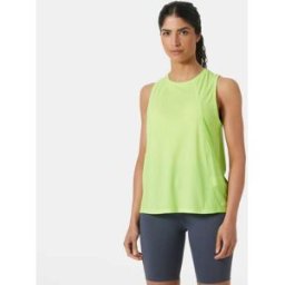 Helly Hansen Women's Rask Tank Top Green L - Sharp Green - Female