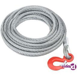 vidaXL Wire Rope Cable 3200 kg 20 m