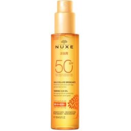 Nuxe Tanning Oil for Face Body 150mL SPF50