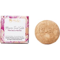 Musa Natural Cosmetics Hydrating Solid Face Mask for Normal to Dry Skin 1 un.