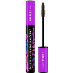 Dermacol Eyelash and Hair Neon Mascara Intense Color 9mL Purple Rain