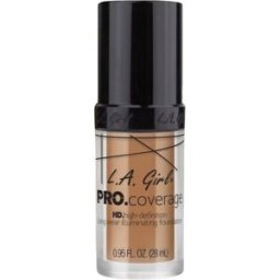 L.A. Girl PRO Coverage HD Long Wear Illuminating Foundation 28mL Beige