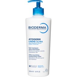 Bioderma Atoderm Ultra Dry and Very Dry Skin Cream 500mL No Fragrance