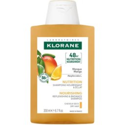 Klorane Mango Butter Dry and Damaged Hair Shampoo 200mL