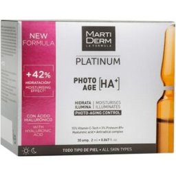 Martiderm Platinum Photo Age [HA]+ Moisturizing Ampoules 30 un.