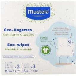 Mustela Bio Kit Eco Wipes 6 un.
