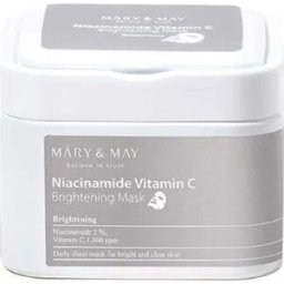 Máry & May Niacinamide Vitamin C Brightening Mask Pack - Brightening Tissue Masks 30 un.