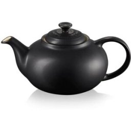 Le Creuset Stoneware Classic Teapot - Satin Black