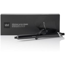 ghd Chronos Curve Classic Tong - 26mm Hair Curler in Black - Ideal for