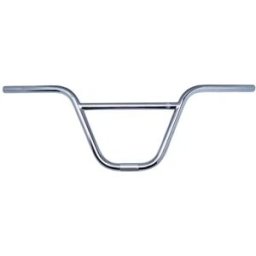 Federal Assault 2-Piece BMX Handlebar (Chrome) - Silver - Size: 9.5