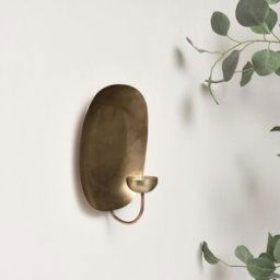Antique Gold Art Deco Wall Sconce Material: Home Decor & Accessories
