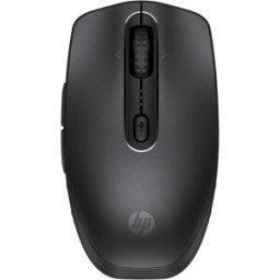 HP 690 Qi-Charging Wireless Mouse – Bluetooth, 4000 DPI, 6 Programmable Buttons, 4D Tilt Wheel, AES Security, Compatible with PC, Mac & Chrome – Black
