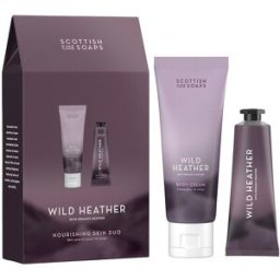 Scottish Fine Soaps Wild Heather Nourishing Skin Duo Set