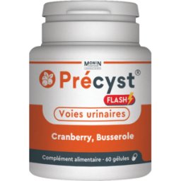 Monin Chanteaud Laboratoires Precyst Flash Urinary Comfort Food Supplement 60 caps.