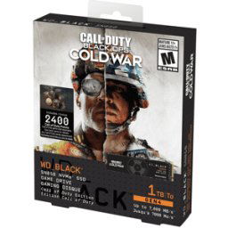 WD_BLACK SN850 1TB NVMe SSD Game Drive – Call of Duty: Black Ops Cold War Special Edition, New