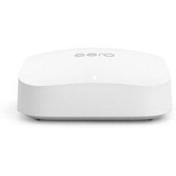 Amazon eero Pro 6E Mesh Wi-Fi Router – 2.5 Gbps Ethernet, Coverage up to 190 m², Connect 100+ Devices, 1-Pack (2022 Release)