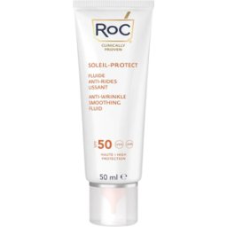 Roc Soleil-Protect Anti-Wrinkle Smoothing Fluid Sunscreen 50mL SPF50