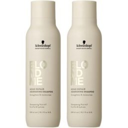 Schwarzkopf BlondMe Bond Repair Nourishing Shampoo 300ml Double