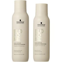 Schwarzkopf BlondMe Bond Repair Nourishing Shampoo 300ml & Bond Repair