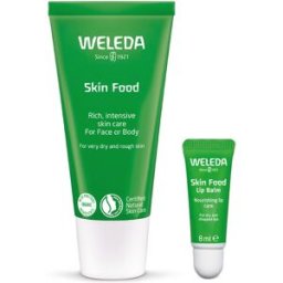 Weleda Skin Food 30ml and Skin Food Lip Balm 8ml Duo