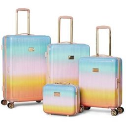 Dune London Olivia Ombre 4 Piece Luggage Set - Multi Ombre