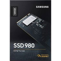 SAMSUNG 980 500GB PCIe 3.0 NVMe M.2 Internal SSD – Up to 3500MB/s (MZ-V8V500BW), New